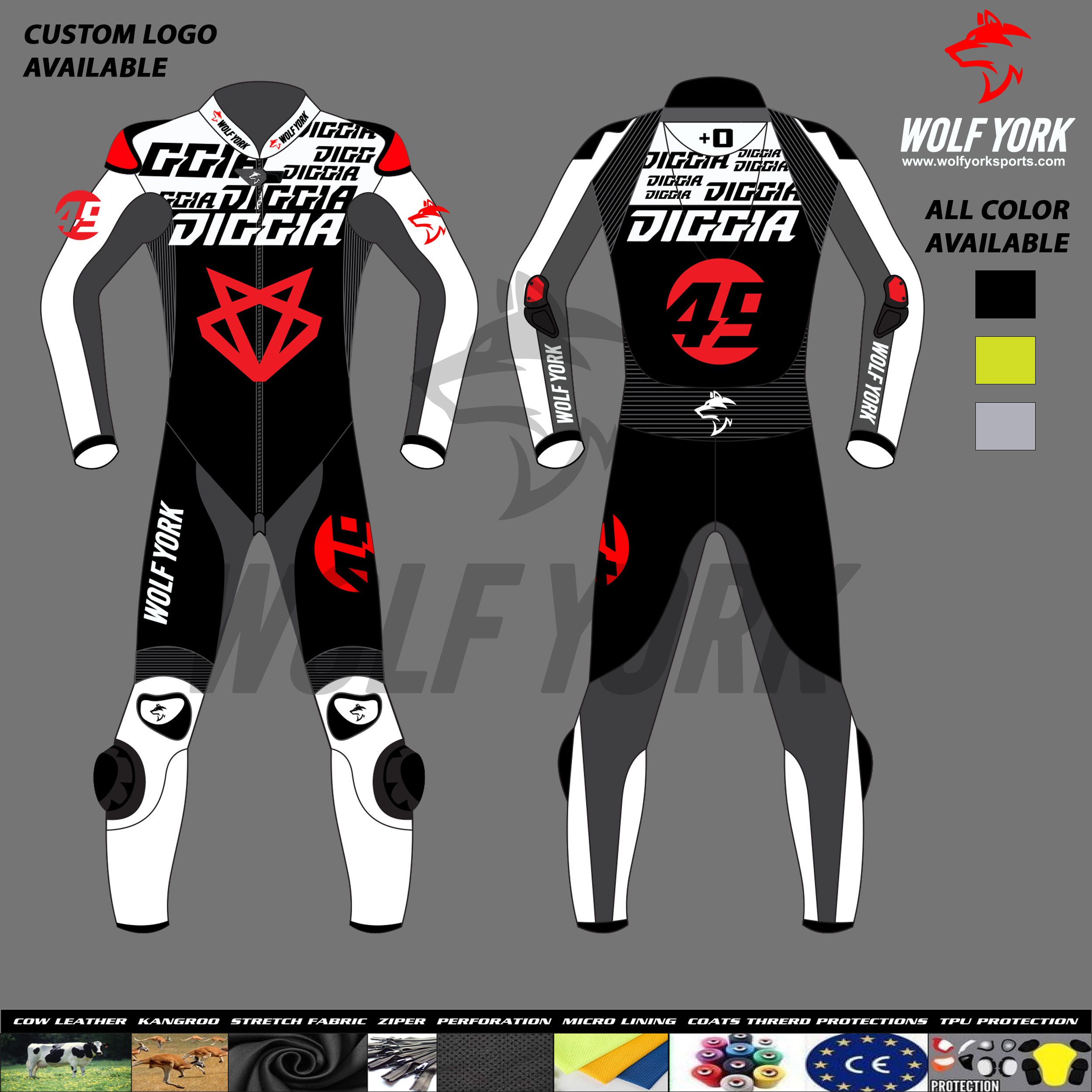 Fabio Di Giannantonio 2024 Ducati Winter Test Leather Suit