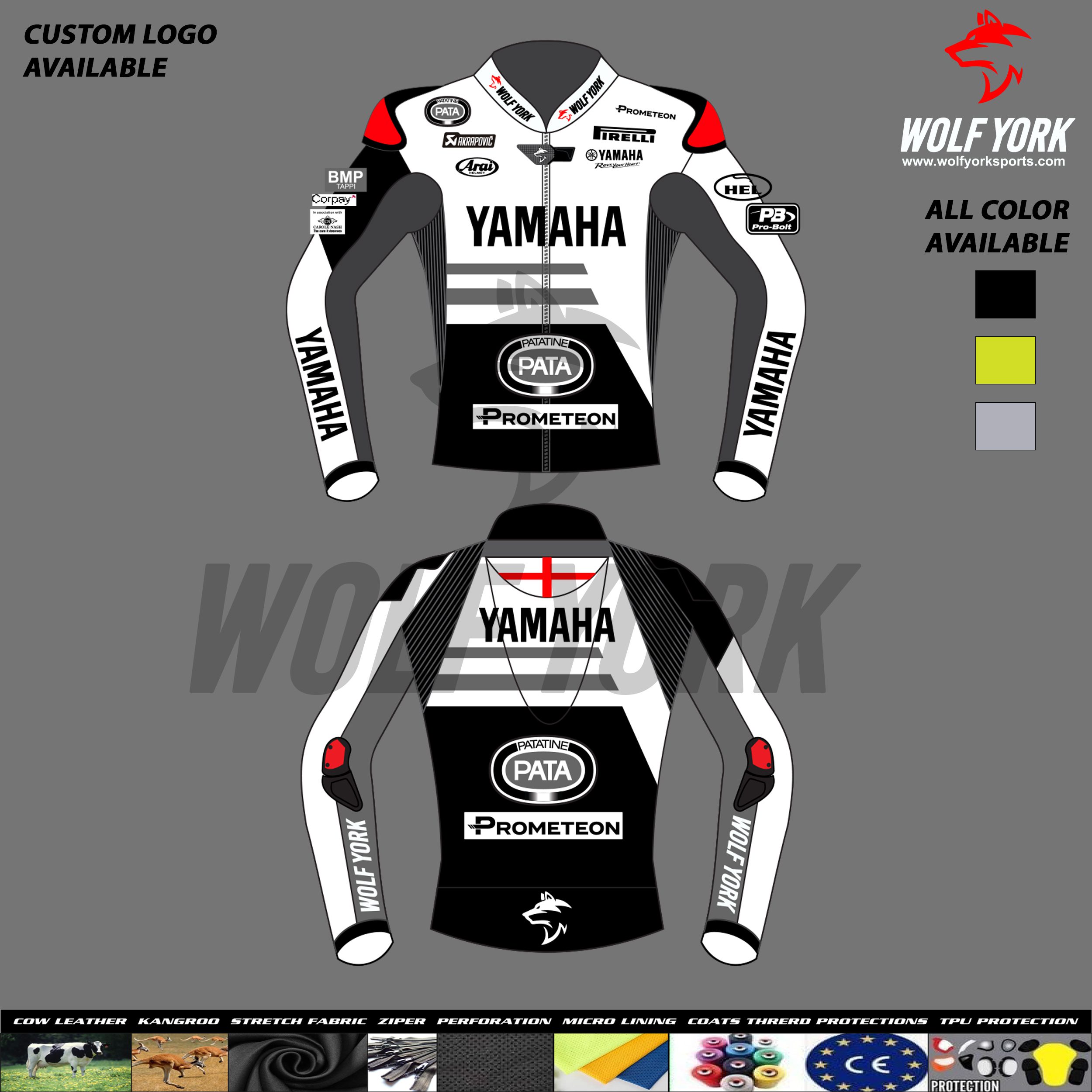 Jonathan Rea Winter Test Yamaha Racing Jacket 2024